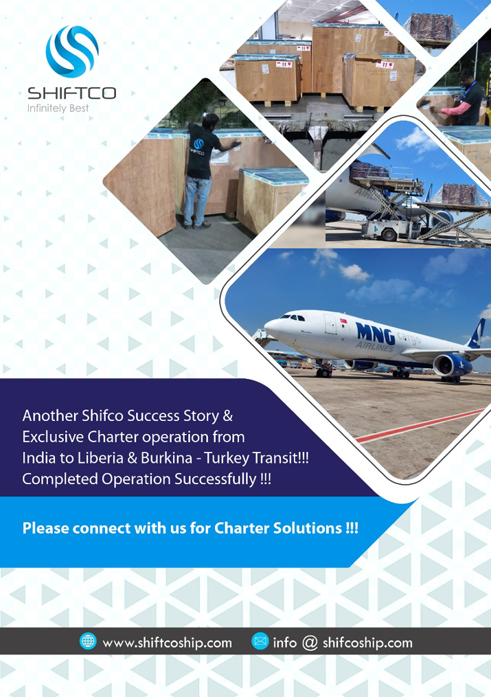 Air Charter Solutions Shiftco Shipping